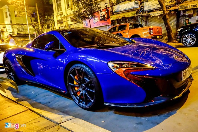 McLaren 650S Minh nhua gap mat dai gia sieu xe Sai Gon